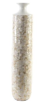 vaso in bambù e madreperla