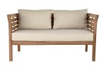 divano in teak per giardino