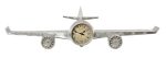 orologio parete aereo metallo cm 101